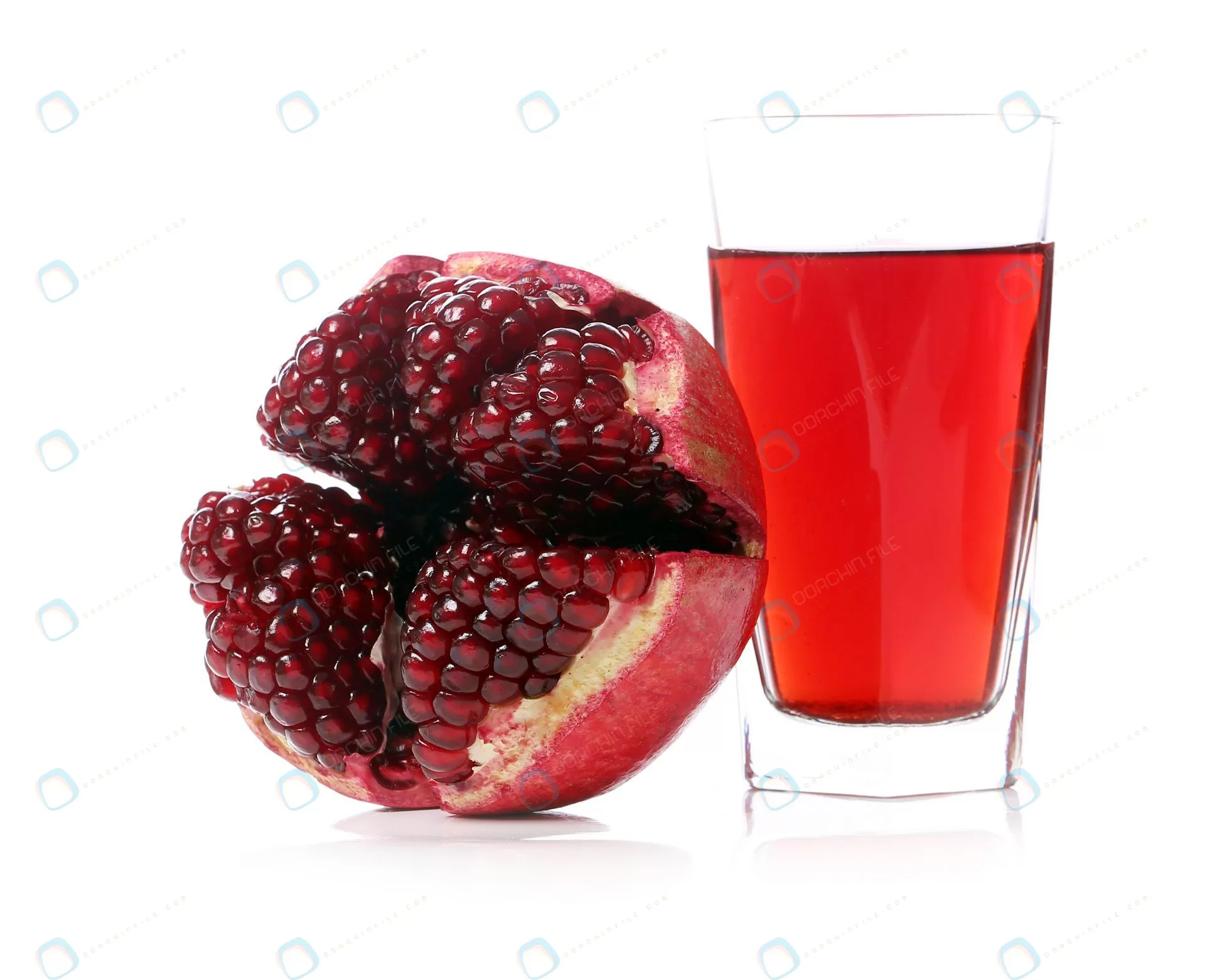 exotic delicious pomegranate white background crc9154e459 - title:Home Main - اورچین فایل - format: - sku: - keywords: p_id:18