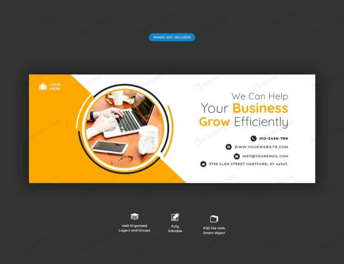 facebook cover banner template corporate business crcbabcfa1f size2.72mb - title:کاور فیس بوک و بنر - اورچین فایل - format:PSD - فتوشاپ - sku:crcbabcfa1f - keywords: p_id:105903
