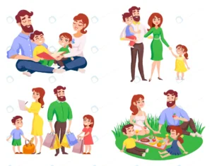 family retro cartoon style set crc13d528e4 size3.70mb 1 - title:Home - اورچین فایل - format: - sku: - keywords: p_id:18