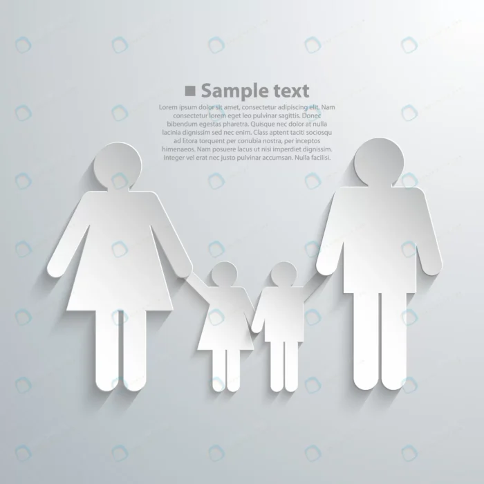 family silhouettes with shadow art vector illustr crcb842c607 size2.74mb - title:وکتور طراحی اعضای خانواده - اورچین فایل - format:EPS - وکتور - sku:crcb842c607 - keywords: p_id:52372