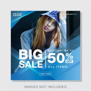 fashion banner instagram social media post template - title:Home - اورچین فایل - format: - sku: - keywords: p_id:18