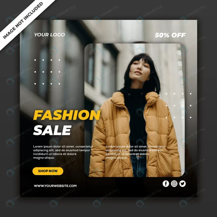 fashion collection social media post template crc6f111d00 size2.67mb - title:خرید لایه باز پست اینستاگرام فشن - اورچین فایل - format:PSD - فتوشاپ - sku:crc6f111d00 - keywords: p_id:65469
