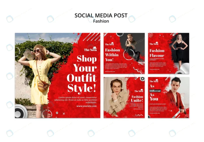 fashion instagram pack set crc3eb1e407 size141.02mb 1 - title:مجموعه قالب آماده لایه باز پست اینستاگرام برای مد و فشن - اورچین فایل - format:PSD - فتوشاپ - sku:crc3eb1e407 - keywords: p_id:45707