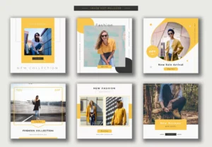 fashion instagram post template square banner col crcd16219e4 size12.43mb - title:Home - اورچین فایل - format: - sku: - keywords: p_id:18