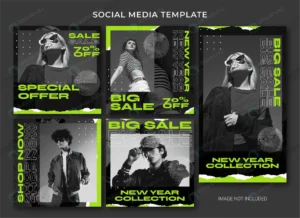 fashion new year sale instagram post bundle templ crcd0bda946 size14.1mb - title:Home - اورچین فایل - format: - sku: - keywords: p_id:18