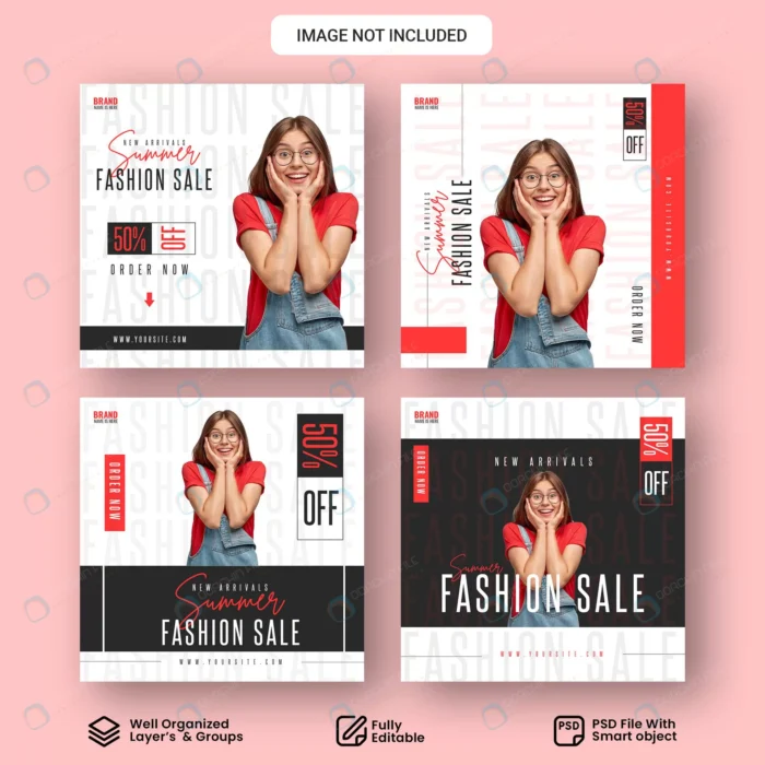 fashion sale instagram post social media post tem crc87dc1c7a size1.67mb - title:پست اینستاگرام فروش با تخفیف - اورچین فایل - format:PSD - فتوشاپ - sku:crc87dc1c7a - keywords: p_id:56341