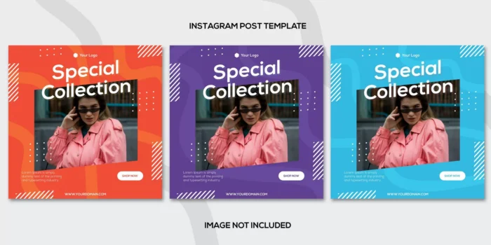 fashion sale instagram post template collection crc0b374d07 size17.97mb 2 - title:تمپلیت لایه باز پست اینستاگرام مناسب کالکشن های لباس - اورچین فایل - format:PSD - فتوشاپ - sku:crc0b374d07 - keywords: p_id:33392