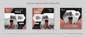 fashion sale instagram post template crcba239f15 size2.35mb - title:Home - اورچین فایل - format: - sku: - keywords: p_id:18