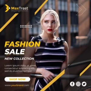 fashion sale promotional social media square banner template - title:Home - اورچین فایل - format: - sku: - keywords: p_id:18