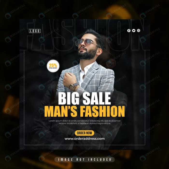 fashion sale social media post instagram big sale crca6174bdb size13.69mb - title:تمپلیت لایه باز پست اینستاگرام مد و فشن - اورچین فایل - format:PSD - فتوشاپ - sku:crca6174bdb - keywords: p_id:59708