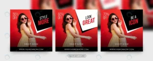 fashion sale social media post templates set crcf7c6b1ac size5.29mb - title:Home - اورچین فایل - format: - sku: - keywords: p_id:18