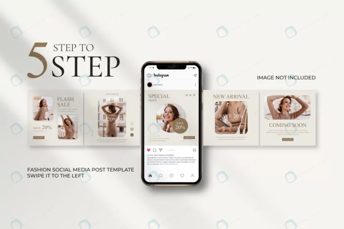 fashion sale social media post templates crc960a0818 size3.39mb - title:قالب پست اینستاگرام مناسب تبلیغ محصول با فرمت وکتور - اورچین فایل - format:EPS - وکتور - sku:crc960a0818 - keywords: p_id:42355