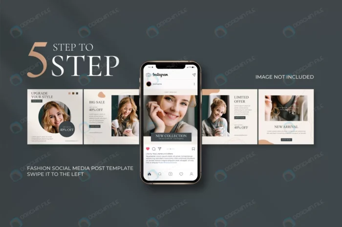 fashion sale social media post templates crca2fd0f3d size3.3mb - title:قالب پست اینستاگرام ویژه تبلیغ و فروش محصول - اورچین فایل - format:EPS - وکتور - sku:crca2fd0f3d - keywords: p_id:42357