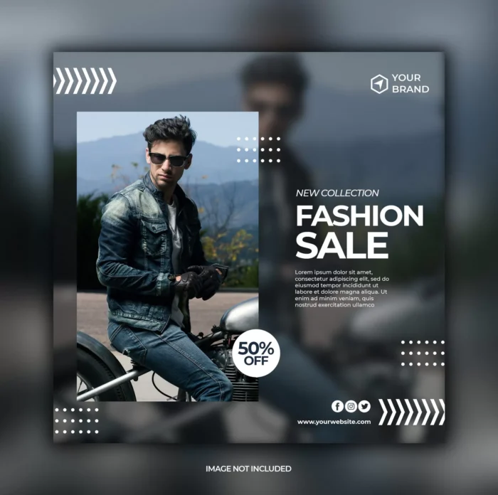 fashion sale social media post web square banner crcdc0ef79f size4.98mb - title:قالب لایه باز پست اینستاگرام ویژه کالکشن محصولات جدید - اورچین فایل - format:PSD - فتوشاپ - sku:crcdc0ef79f - keywords: p_id:33324