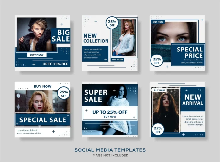 fashion sale square banner post pack crc8910fecc size5.91mb - title:قالب پست اینستاگرام برای فروش ویژه و تبلیغ محصول جدید - اورچین فایل - format:EPS - وکتور - sku:crc8910fecc - keywords: p_id:32755