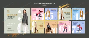 fashion sales instagram posts template crc7aa6de0a size152.08mb 1 - title:Home - اورچین فایل - format: - sku: - keywords: p_id:18
