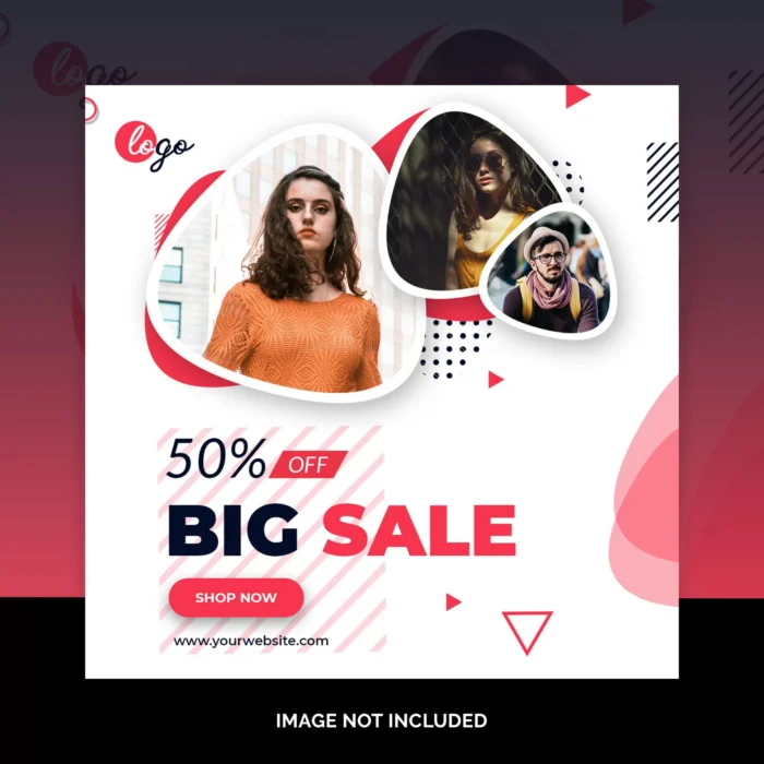 fashion social media post design 5 crc63c3b4a2 size6.81mb - title:قالب لایه باز پست اینستاگرام ویژه تخفیف محصول - اورچین فایل - format:PSD - فتوشاپ - sku:crc63c3b4a2 - keywords: p_id:32619