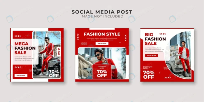 fashion style social media post template crc9132f670 size4.50mb - title:قالب پست اینستاگرام فروش محصولات با تخفیف عالی - اورچین فایل - format:EPS - وکتور - sku:crc9132f670 - keywords: p_id:79923