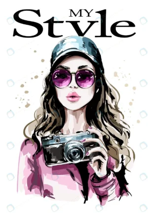 fashion woman cap holding photo camera crcd4cf44b3 size4.46mb - title:Home - اورچین فایل - format: - sku: - keywords: p_id:18