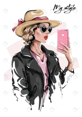 fashion woman hat making selfie crc65601ecb size4.59mb - title:Home Main - اورچین فایل - format: - sku: - keywords: p_id:18