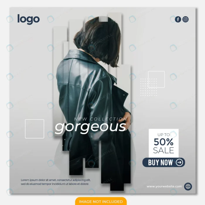fashion woman sale social media post instagram ba crc4e001013 size14.89mb - title:تمپلیت قالب پست اینستاگرام مینیمال - اورچین فایل - format:PSD - فتوشاپ - sku:crc4e001013 - keywords: p_id:65559