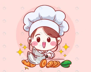 female chef cut carrot vegetable cooking kitchen crc1e6e358b size1.71mb - title:Home - اورچین فایل - format: - sku: - keywords: p_id:18