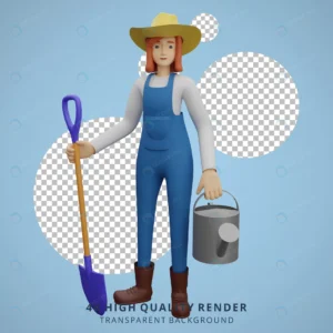 female gardener holding shovel bucket 3d characte crc76e165da size11.98mb 1 - title:Home - اورچین فایل - format: - sku: - keywords: p_id:18