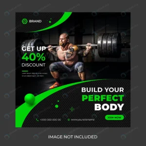 fitness gym social media post banner design templ crc6dbd98b0 size2.76mb - title:Home - اورچین فایل - format: - sku: - keywords: p_id:18