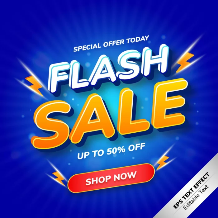 flash sale text effect special offer today crc58376337 size3.93mb - title:دانلود طرح تبلیغاتی فروش محصول - اورچین فایل - format:EPS - وکتور - sku:crc58376337 - keywords: p_id:36465