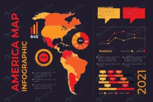 flat america map infographic crcefe87b56 size1.60mb - title:Home - اورچین فایل - format: - sku: - keywords: p_id:18