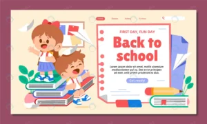 flat back school landing page template crc814f7265 size1.35mb - title:Home - اورچین فایل - format: - sku: - keywords: p_id:18