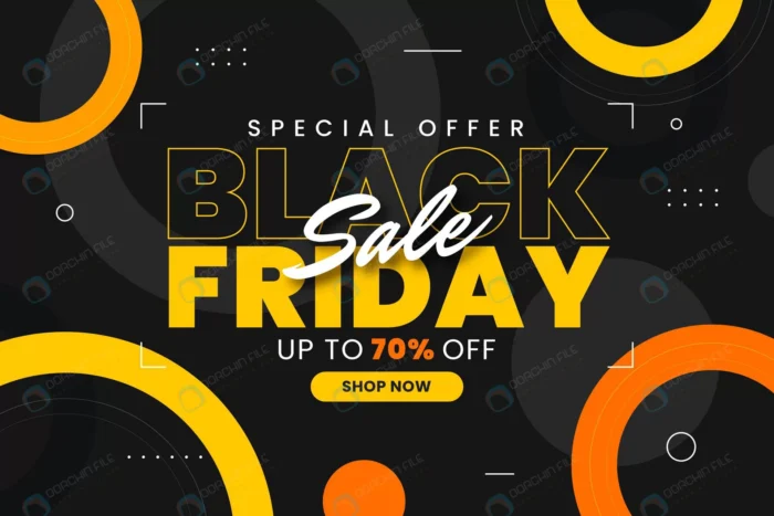flat black friday background crcbb4fd2b5 size2.72mb - title:خرید با تخفیف 70 درصد ویژه جمعه سیاه - اورچین فایل - format:EPS - وکتور - sku:crcbb4fd2b5 - keywords: p_id:65065