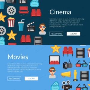 flat cinema icons web banner templates crc6c1a1237 size1.96mb - title:Home - اورچین فایل - format: - sku: - keywords: p_id:18