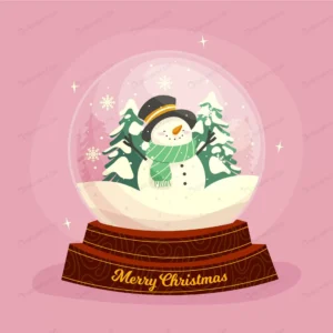 flat design christmas snowball globe with snowman crc814da972 size0.88mb - title:Home - اورچین فایل - format: - sku: - keywords: p_id:18