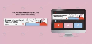 flat design international teacher s day template rnd934 frp31602805 - title:Home - اورچین فایل - format: - sku: - keywords: p_id:18