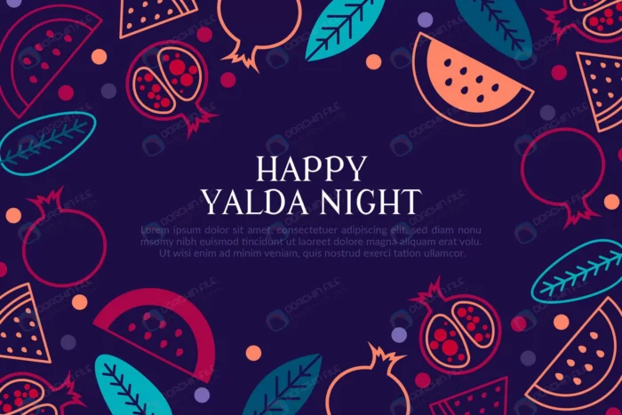 flat design yalda night iranian traditional festi crc43bffaf7 size0.70mb - title:وکتور شب یلدا مبارک - اورچین فایل - format:EPS - وکتور - sku:crc43bffaf7 - keywords: p_id:85351