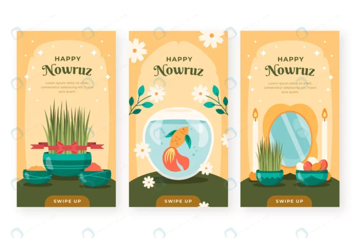 flat happy nowruz instagram stories collection.jp crc56c7f6c7 size2.03mb - title:استوری اینستاگرام تبریک نوروز - اورچین فایل - format:EPS - وکتور - sku:crc56c7f6c7 - keywords: p_id:52848