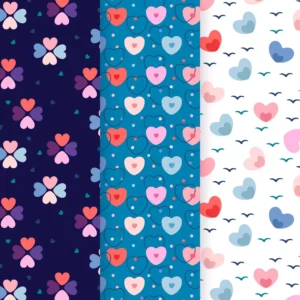 flat heart pattern collection 1 - title:Home - اورچین فایل - format: - sku: - keywords: p_id:18