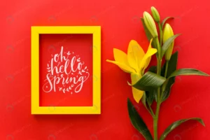 flat lay frame mockup with spring flowers crcc593cfb8 size77.45mb 1 - title:Home - اورچین فایل - format: - sku: - keywords: p_id:18