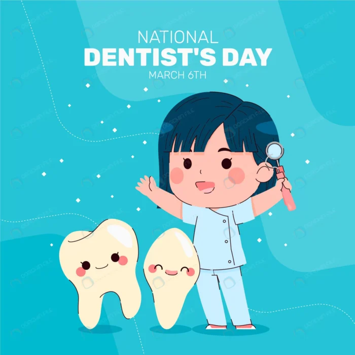flat national dentist s day illustration 3 crc67220977 size1.35mb - title:وکتور تبریک روز جهانی دندانپزشک - اورچین فایل - format:EPS - وکتور - sku:crc67220977 - keywords: p_id:78259