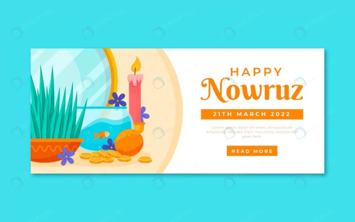 flat nowruz horizontal banner crc9104081d size2.50mb 1 - title:وکتور تبریک نوروز با هفت سین و آینه و تنگ ماهی - اورچین فایل - format:EPS - وکتور - sku:crc9104081d - keywords: p_id:53102