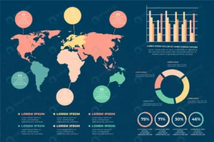 flat world maps infographics crc76e6afb6 size1.36mb - title:Home - اورچین فایل - format: - sku: - keywords: p_id:18