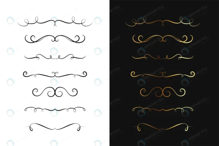 floral dividers elements collection design crc466e23fe size0.89mb - title:مجموعه وکتور جدا کننده تزئینی - اورچین فایل - format:EPS - وکتور - sku:crc466e23fe - keywords: p_id:84973