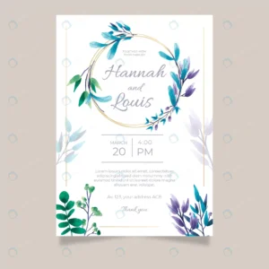 floral wedding invitation template crccb388829 size9.52mb - title:Home - اورچین فایل - format: - sku: - keywords: p_id:18