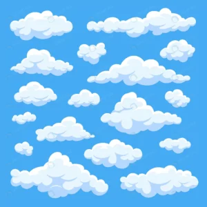 fluffy white cartoon clouds blue sky vector set crc121e6df6 size1.69mb - title:Home - اورچین فایل - format: - sku: - keywords: p_id:18