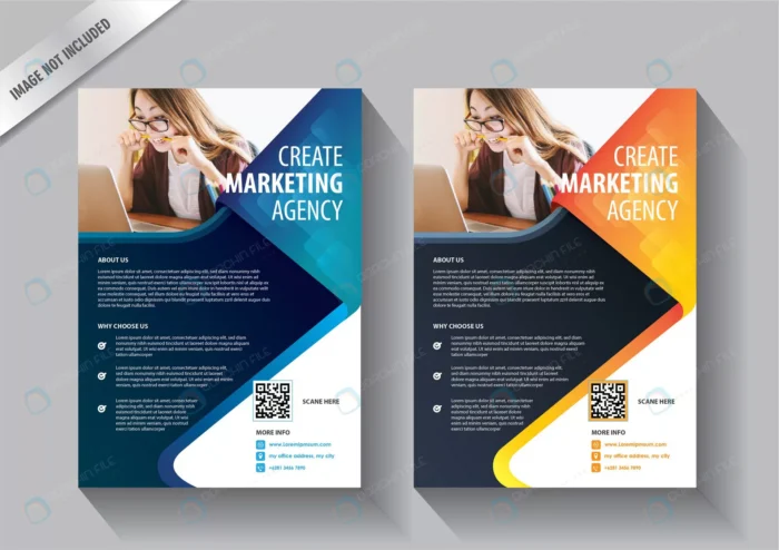flyer business template annual report brochure co crc984789f8 size1.65mb - title:مجموعه بروشور آژانس بازاریابی - اورچین فایل - format:EPS - وکتور - sku:crc984789f8 - keywords: p_id:84835