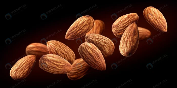 flying almond isolated crc3ef2e50d - title:عکس با کیفیت از بادام - اورچین فایل - format:JPG - استوک - sku:crc3ef2e50d - keywords: p_id:58917
