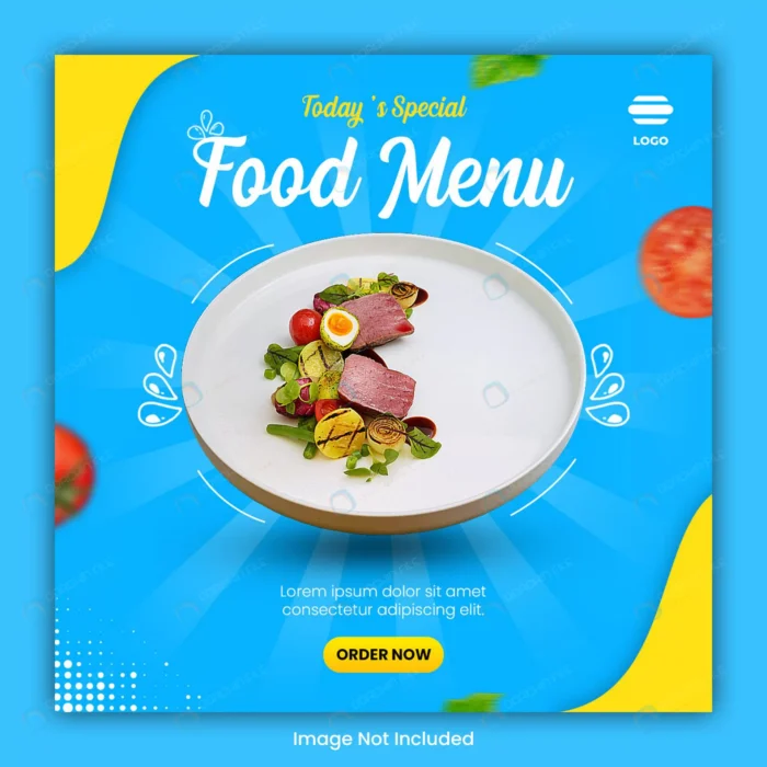 food culinary social media template post crc8bd258c9 size4.05mb - title:دانلود قالب پست اینستاگرام رستوران و فست فود - اورچین فایل - format:PSD - فتوشاپ - sku:crc8bd258c9 - keywords: p_id:82399
