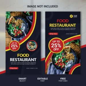 food instagram stories template crcd8927007 size3.26mb - title:Home - اورچین فایل - format: - sku: - keywords: p_id:18