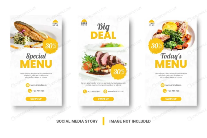 food menu banner social media story crc26c1f393 size14.85mb - title:قالب استوری اینستاگرام رستوران و فست فود - اورچین فایل - format:EPS - وکتور - sku:crc26c1f393 - keywords:قالب استوری اینستاگرام رستوران و فست فود p_id:102521